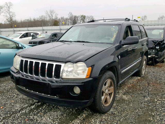 1J4HR58N56C185671 - 2006 JEEP GRAND CHER BLACK photo 2