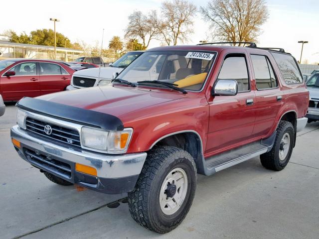 JT3VN29V8S0070256 - 1995 TOYOTA 4RUNNER VN RED photo 2