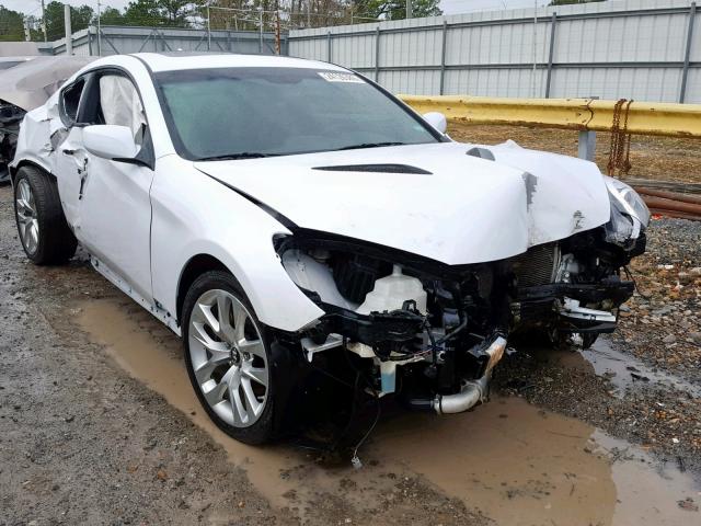 KMHHT6KD0EU115531 - 2014 HYUNDAI GENESIS CO WHITE photo 1