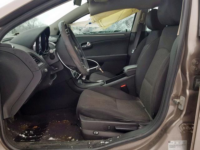 1G1ZC5E09AF222225 - 2010 CHEVROLET MALIBU 1LT 棕色 照片 5