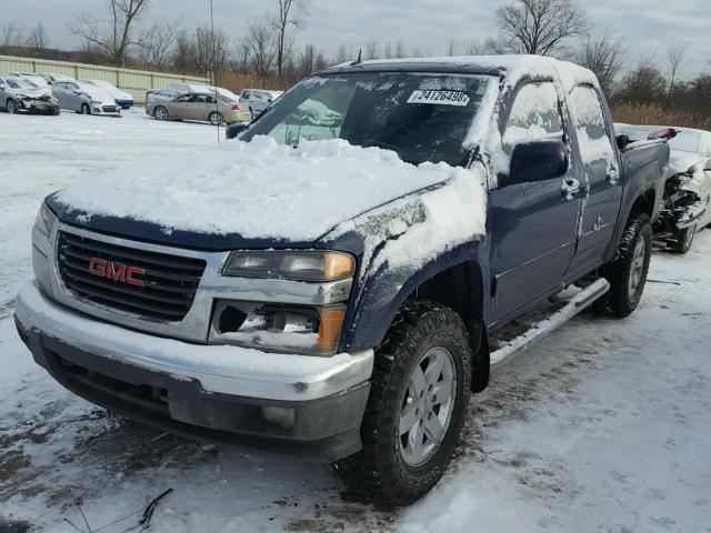 1GTH6PFE0C8112090 - 2012 GMC CANYON SLE BLUE photo 2