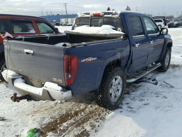 1GTH6PFE0C8112090 - 2012 GMC CANYON SLE BLUE photo 4