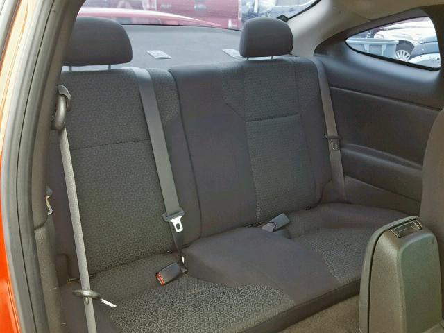 1G2AL15F777245916 - 2007 PONTIAC G5 RED photo 6