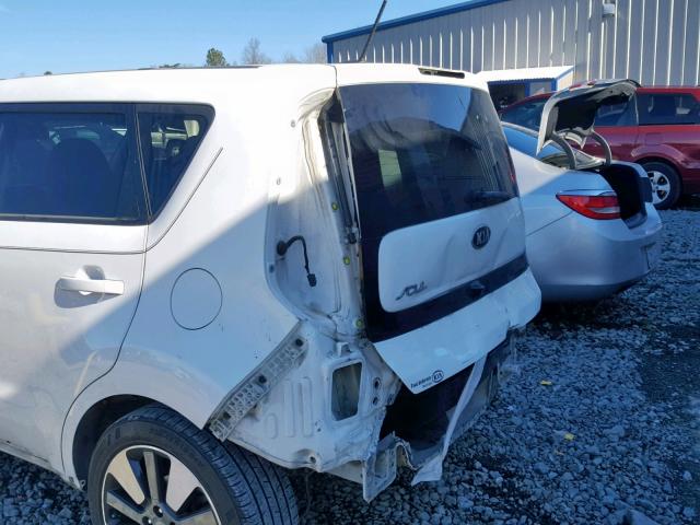 KNDJX3A54F7146025 - 2015 KIA SOUL ! WHITE photo 9