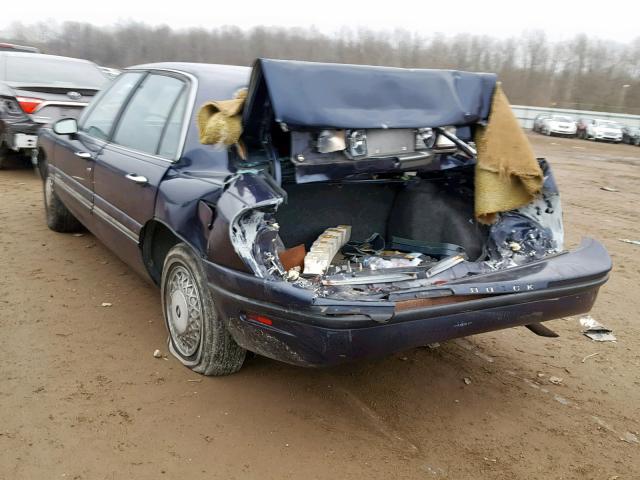 1G4HP52K7XH439455 - 1999 BUICK LESABRE CU BLUE photo 3