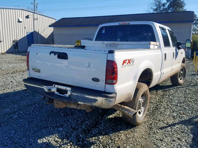 1FTWW31P57EB24607 - 2007 FORD F350 SRW S WHITE photo 4