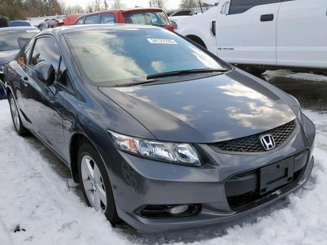 2HGFG3B96DH003426 - 2013 HONDA CIVIC EXL GRAY photo 1