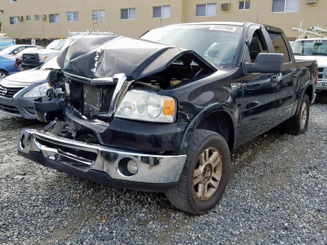 1FTPW12V07FA11843 - 2007 FORD F150 SUPER BLACK photo 2