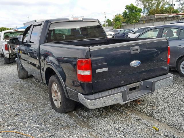 1FTPW12V07FA11843 - 2007 FORD F150 SUPER BLACK photo 3