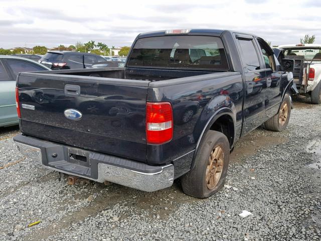 1FTPW12V07FA11843 - 2007 FORD F150 SUPER BLACK photo 4