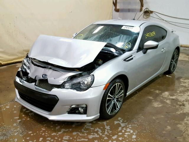 JF1ZCAC16D2604662 - 2013 SUBARU BRZ 2.0 LI SILVER photo 2