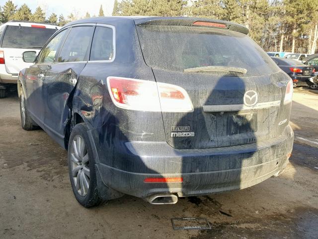 JM3TB38YX70104581 - 2007 MAZDA CX-9 BLUE photo 3