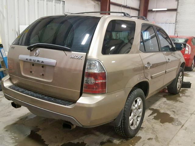 2HNYD18786H538233 - 2006 ACURA MDX TOURIN GOLD photo 4