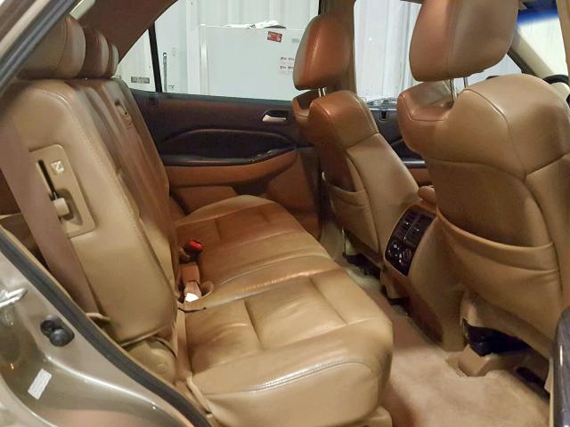 2HNYD18786H538233 - 2006 ACURA MDX TOURIN GOLD photo 6