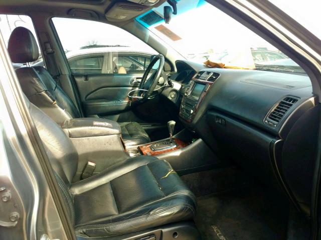 2HNYD18861H528236 - 2001 ACURA MDX TOURIN SILVER photo 5