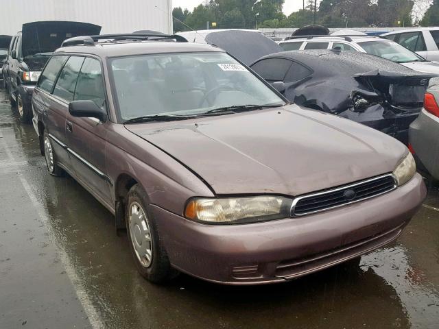 4S3BK4355T7933583 - 1996 SUBARU LEGACY L BROWN photo 1