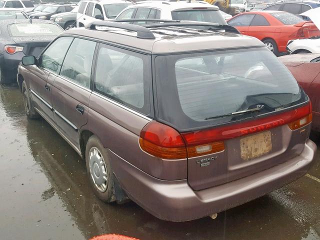 4S3BK4355T7933583 - 1996 SUBARU LEGACY L BROWN photo 3