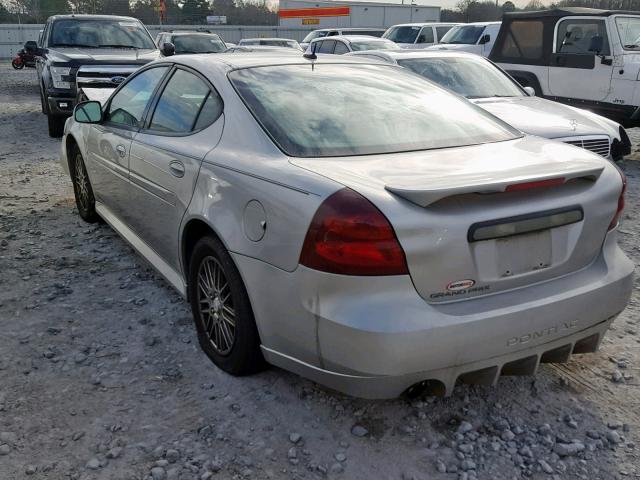 2G2WP552671176843 - 2007 PONTIAC GRAND PRIX SILVER photo 3