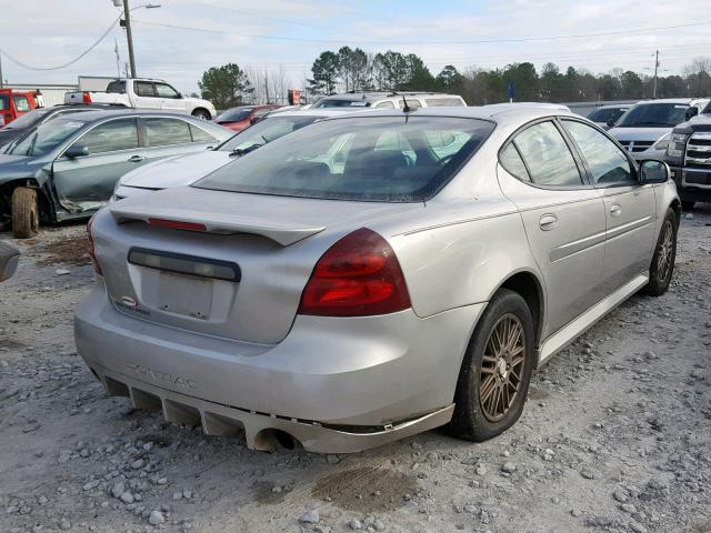 2G2WP552671176843 - 2007 PONTIAC GRAND PRIX SILVER photo 4