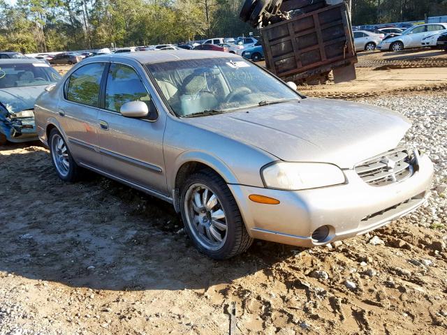 JN1CA31D01T833975 - 2001 NISSAN MAXIMA GXE SILVER photo 1