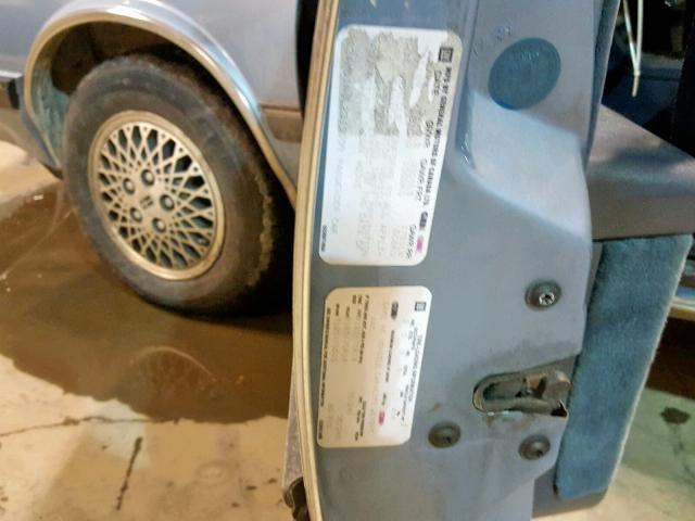 2G3AM51N6L2313539 - 1990 OLDSMOBILE CUTLASS CI BLUE photo 10