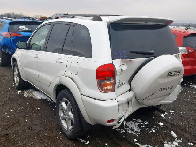 JTEHH20V320147706 - 2002 TOYOTA RAV4 WHITE photo 3