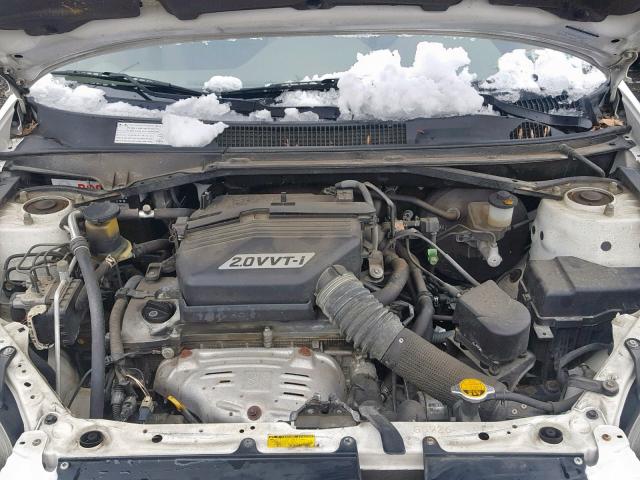 JTEHH20V320147706 - 2002 TOYOTA RAV4 WHITE photo 7