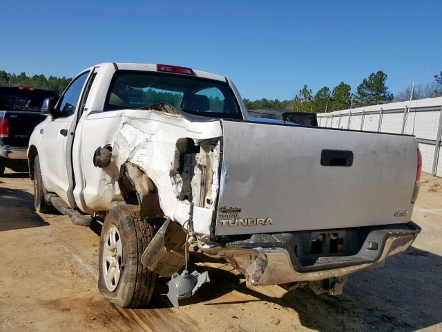 5TFKV52137X001139 - 2007 TOYOTA TUNDRA WHITE photo 3