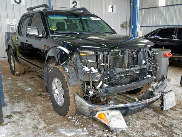 1N6AD07W07C447775 - 2007 NISSAN FRONTIER C BLACK photo 1