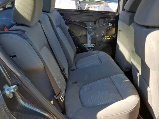 1G1JB5SH4H4161270 - 2017 CHEVROLET SONIC LS CHARCOAL photo 6