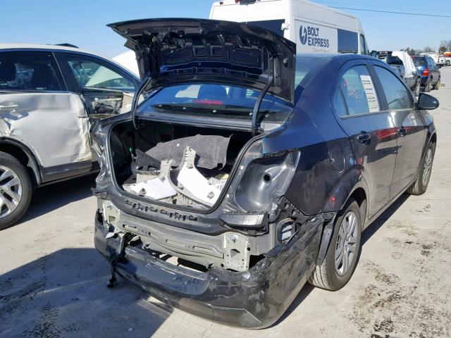 1G1JB5SH4H4161270 - 2017 CHEVROLET SONIC LS CHARCOAL photo 9