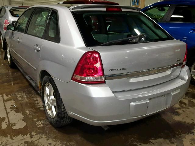 1G1ZT62815F126062 - 2005 CHEVROLET MALIBU MAX SILVER photo 3