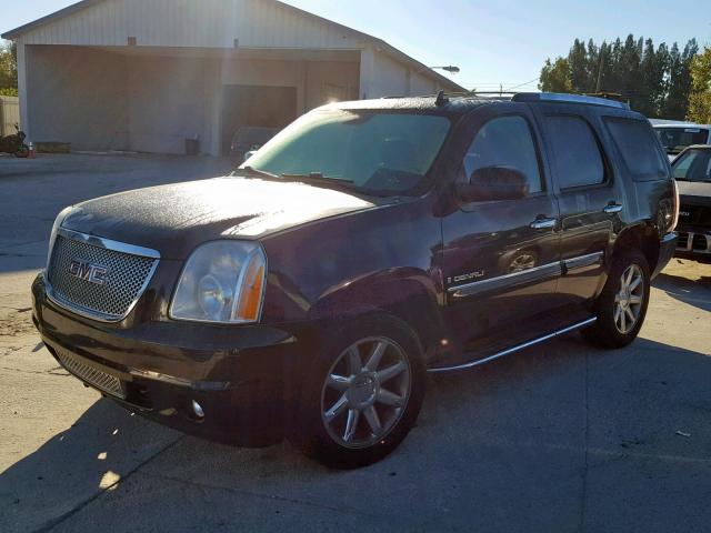 1GKFK638X8J178887 - 2008 GMC YUKON DENA BLACK photo 2