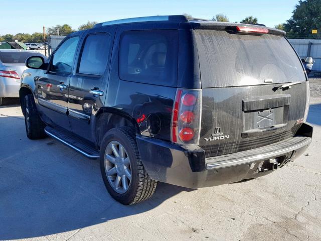 1GKFK638X8J178887 - 2008 GMC YUKON DENA BLACK photo 3