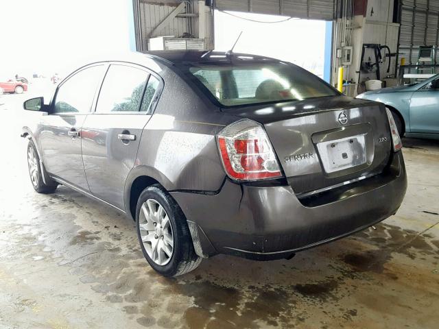 3N1AB61E27L601776 - 2007 NISSAN SENTRA 2.0 BROWN photo 3