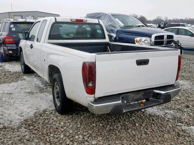 1GCCS196058255924 - 2005 CHEVROLET COLORADO WHITE photo 3