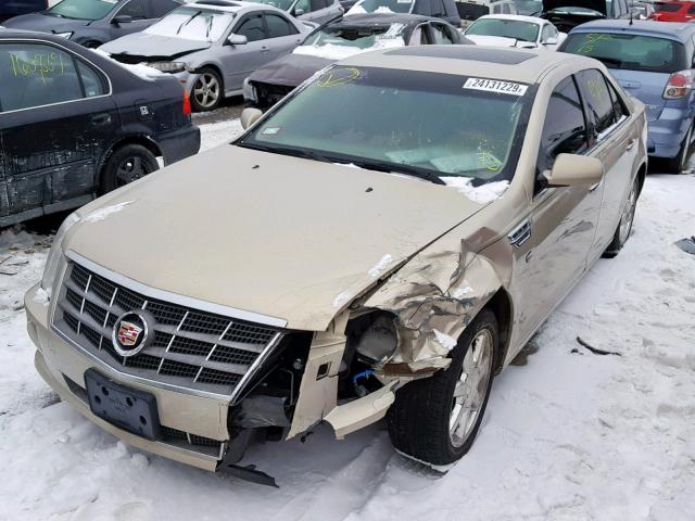 1G6DW67V480119639 - 2008 CADILLAC STS TAN photo 2