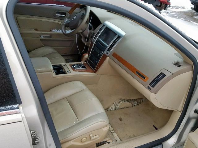 1G6DW67V480119639 - 2008 CADILLAC STS TAN photo 5