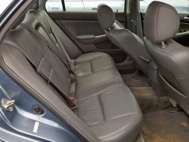 1HGCM66557A026235 - 2007 HONDA ACCORD EX BLUE photo 6