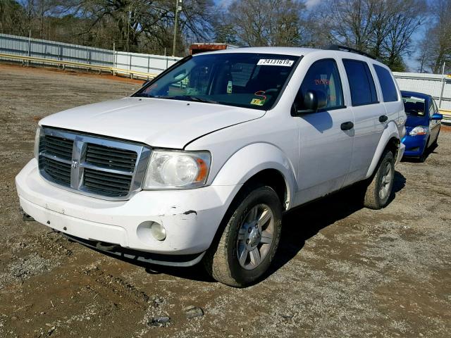 1D8HB38P79F711352 - 2009 DODGE DURANGO SE WHITE photo 2