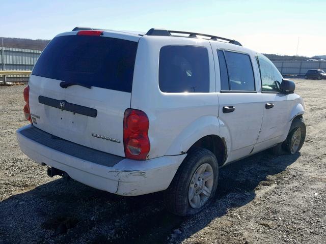 1D8HB38P79F711352 - 2009 DODGE DURANGO SE WHITE photo 4