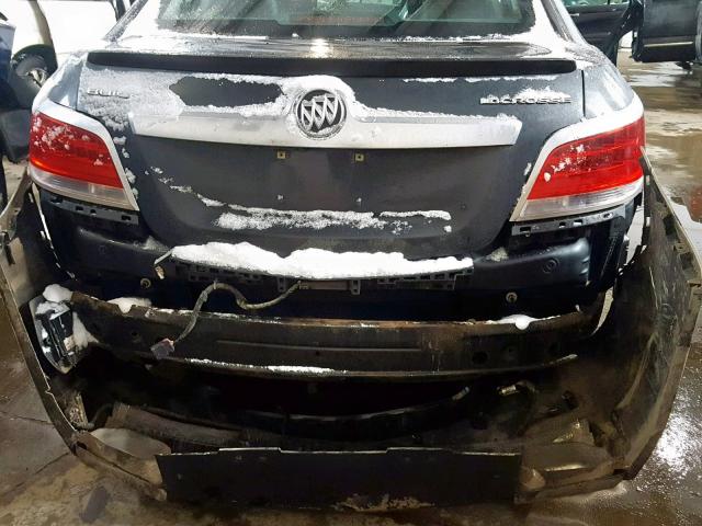 1G4GJ5E32CF355552 - 2012 BUICK LACROSSE T CHARCOAL photo 9