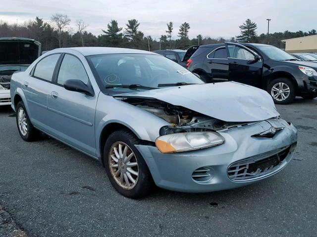 1C3EL46X12N224350 - 2002 CHRYSLER SEBRING LX SILVER photo 1