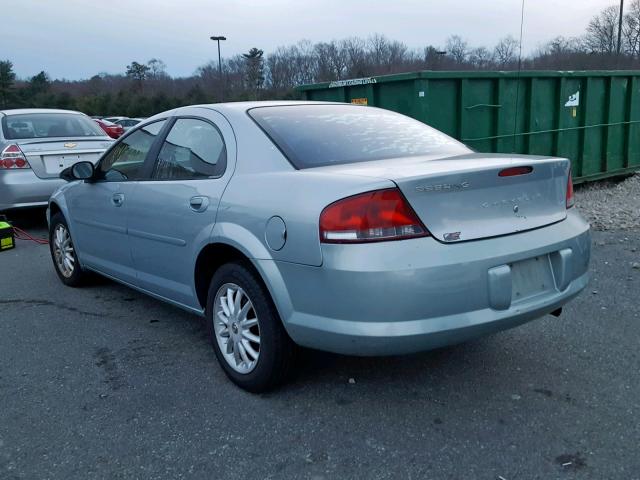 1C3EL46X12N224350 - 2002 CHRYSLER SEBRING LX SILVER photo 3