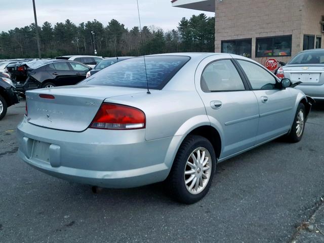 1C3EL46X12N224350 - 2002 CHRYSLER SEBRING LX SILVER photo 4