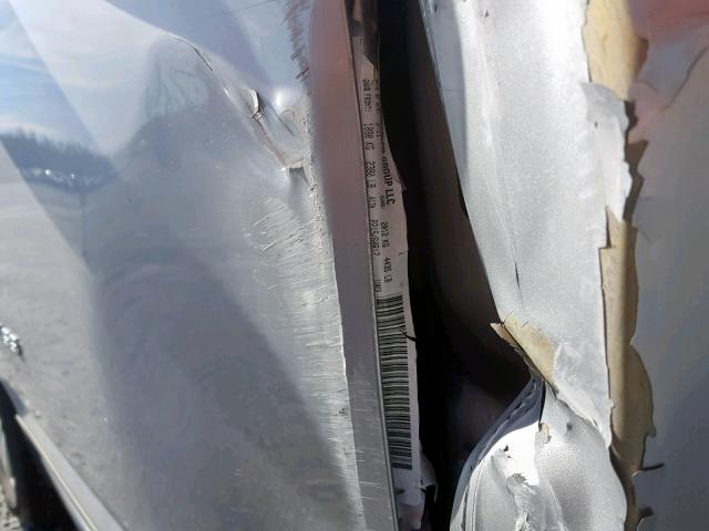 1J4NT1FB0BD162163 - 2011 JEEP COMPASS SP ვერცხლისფერი ფოტო 10