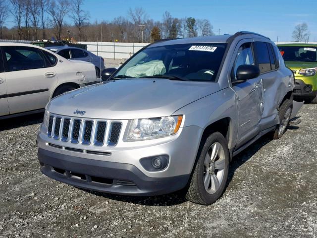 1J4NT1FB0BD162163 - 2011 JEEP COMPASS SP ვერცხლისფერი ფოტო 2