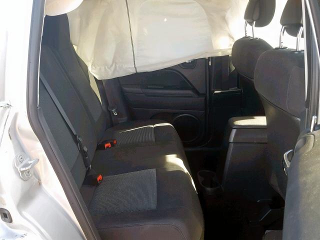 1J4NT1FB0BD162163 - 2011 JEEP COMPASS SP ვერცხლისფერი ფოტო 6