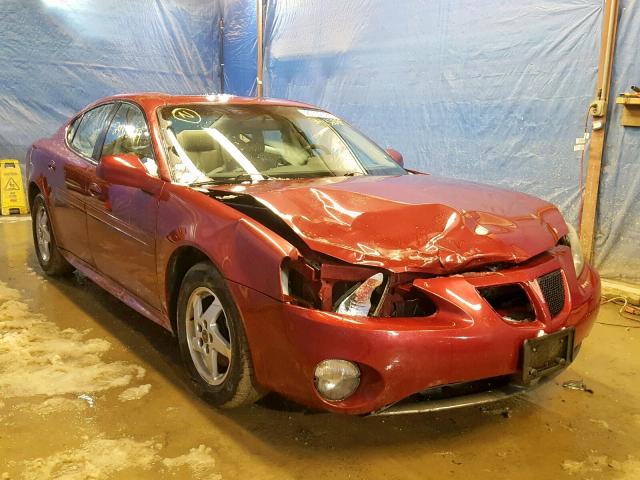 2G2WS522641121825 - 2004 PONTIAC GRAND PRIX RED photo 1