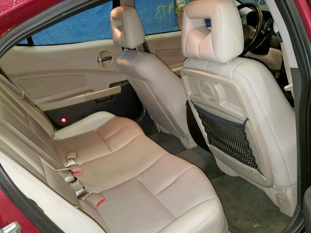 2G2WS522641121825 - 2004 PONTIAC GRAND PRIX RED photo 6